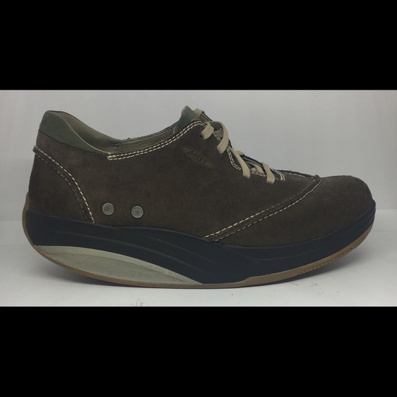 MBT Shoes - MBT Size 9.5M Brown Suede Women's Comfort Sneakers